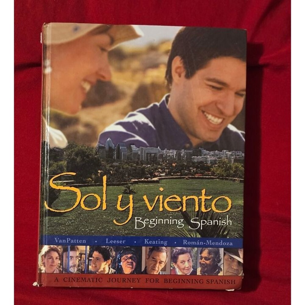 Sol y viento Beginning Spanish Hardcover McGraw Hill EUC